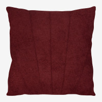 Almofada Drapeada - Boucle Marsala 